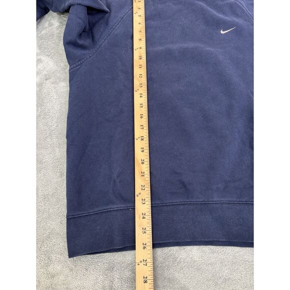 Vintage Y2K Nike Sportswear Pullover Sweatshirt Men's Medium Blue - Picture 8 of 8